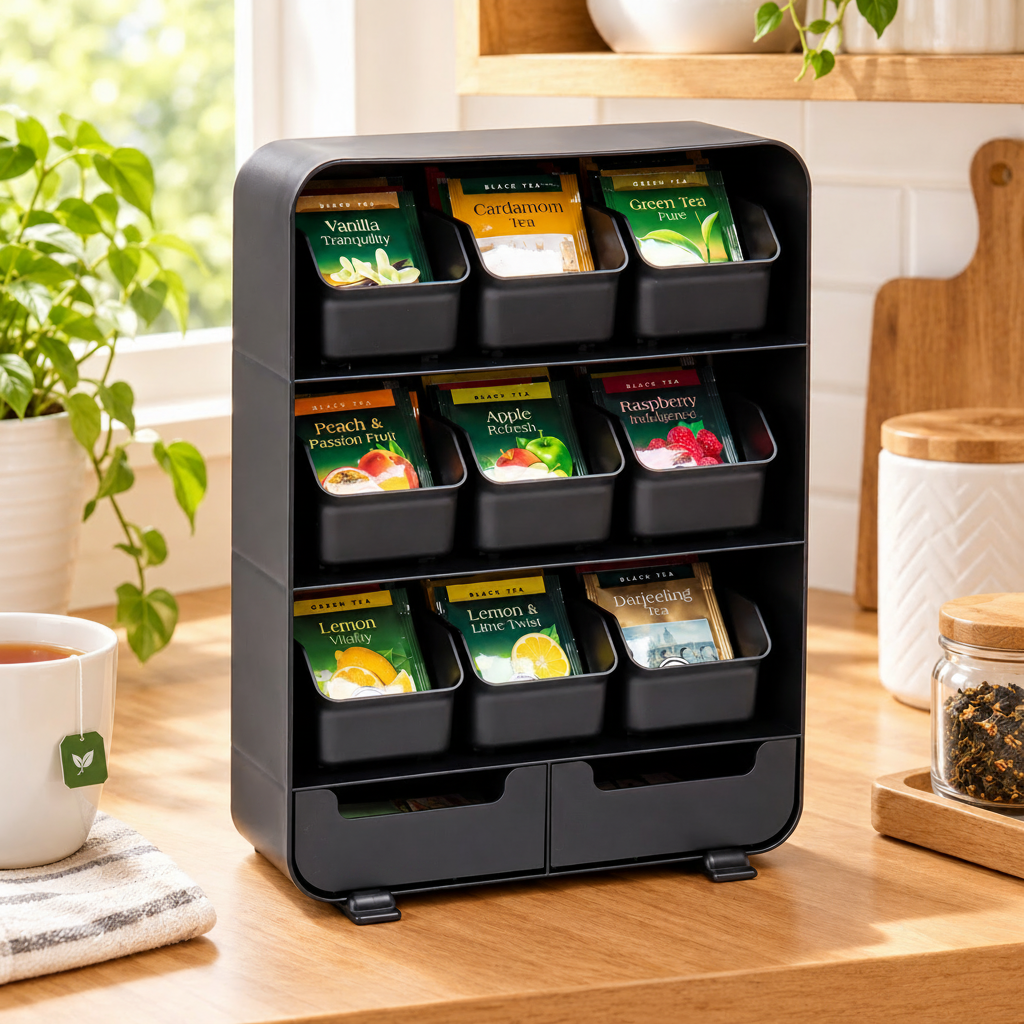 Kitchen Counter & Beverage Station Organizers
