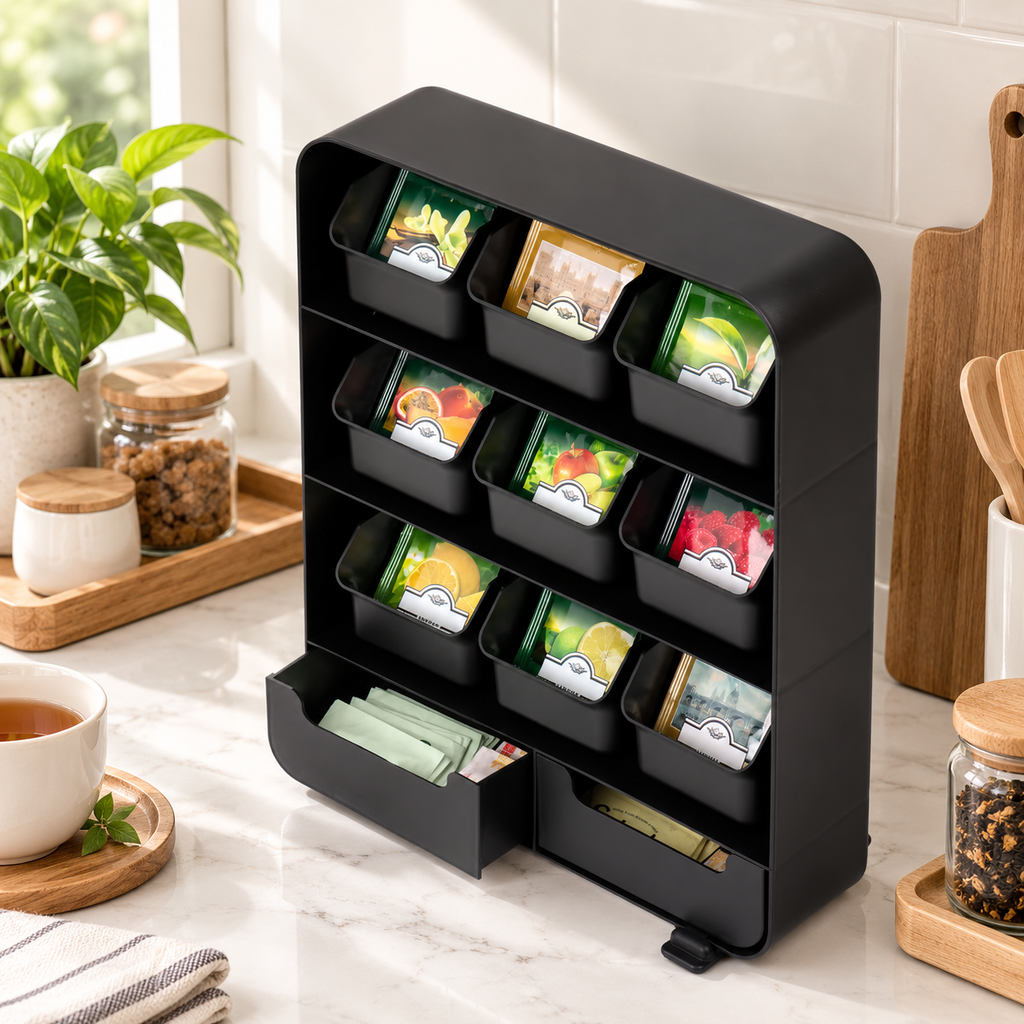 11-Drawer Tea Station Organizer